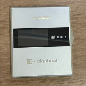 UNTESTED FOR/PARTS Repair - Toshiba GIGABET 20GB  MEG201 MP3 Audio Player